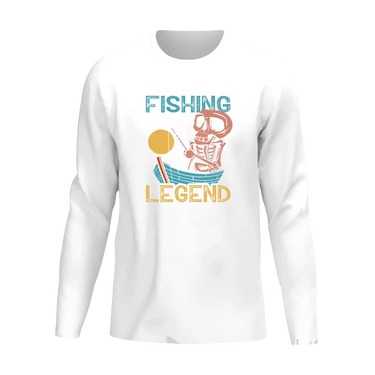 Fishing Legend Men Long Sleeve Shirt